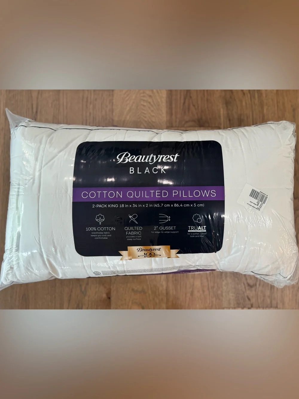🎉LAST CHANCE🎉BEAUTYREST BLACK 2pk‎ Luxurious Down Alternative Pillows